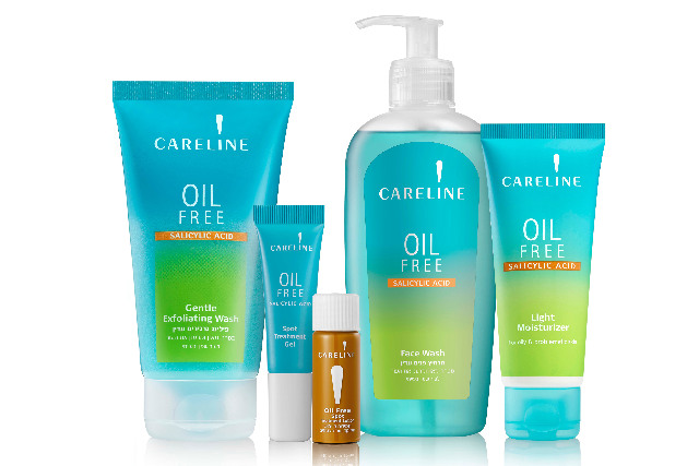 Скидка до 30% на израильскую косметику CARELINE OIL FREE для жирной и проблемной кожи лица