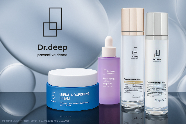 Специальные цены на премиальную косметику Dr.Deep из Кореи. 