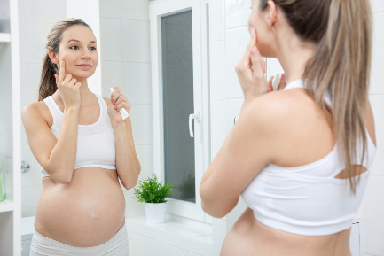 Читать статью "Как оставаться красивой во время беременности?"