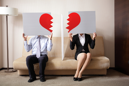 Читать статью "Как вести себя во время развода"