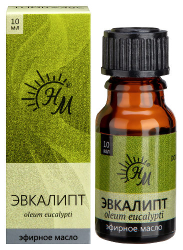 Натуральные масла масло эвкалипт эфирное 10 мл