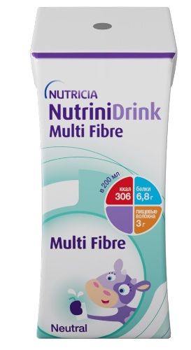 Купить Нутринидринк с пищевыми волокнами с нейтральным вкусом 200 мл цена