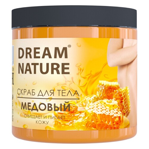 Купить Dream nature скраб для тела медовый 720 гр цена