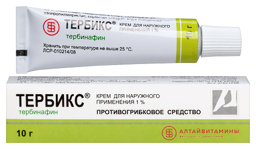 Купить Тербикс 1% крем для наружного применения 10 гр цена