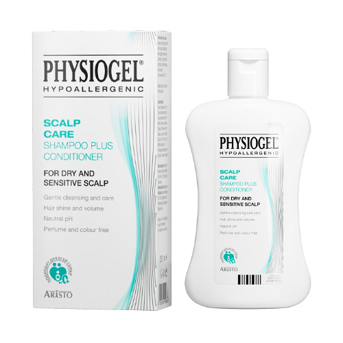 Physiogel scalp care шампунь плюс кондиционер для ухода за волосами и чувствительной кожей головы мягкий 250 мл