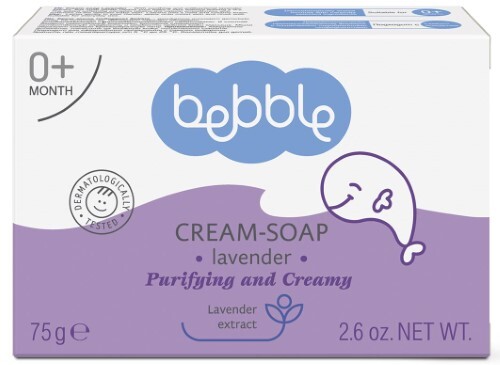 Купить Bebble cream-soap крем-мыло твердое с экстрактом лаванды 75 гр цена