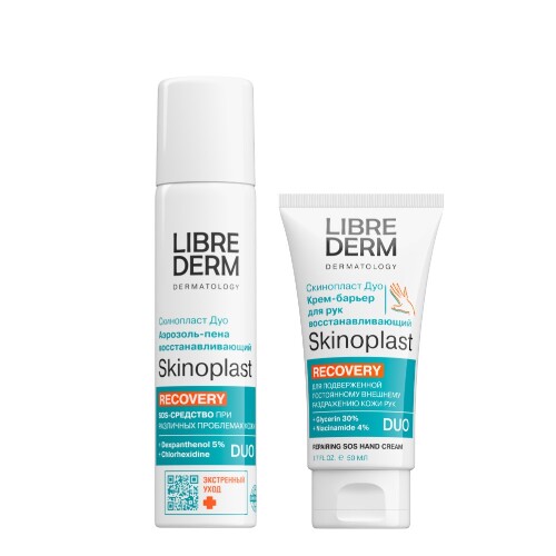 Купить Librederm skinoplast duo аэрозоль-пена восстанавливающий 58 гр в Москве Librederm skinoplast duo аэрозоль-пена восстанавливающий 58 гр