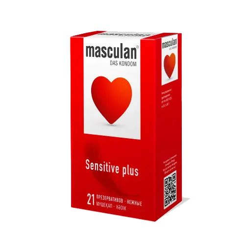 Презервативы masculan sensitive plus 21 шт.