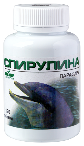 Купить Спирулина-парафарм 120 шт. таблетки массой 350 мг цена