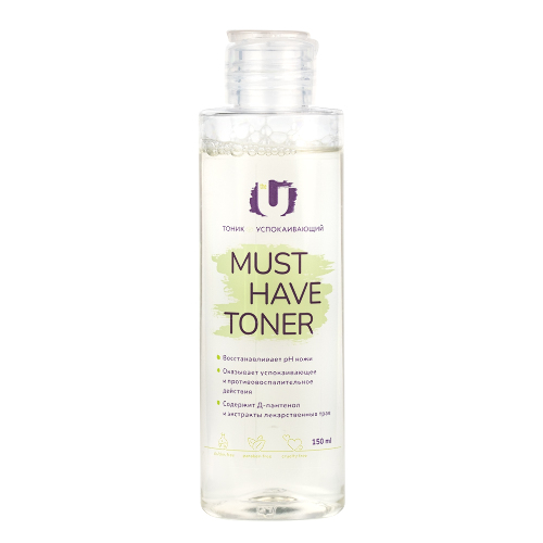 Купить THE U Тоник для лица успокаивающий must have toner 150 мл в Москве THE U Тоник для лица успокаивающий must have toner 150 мл
