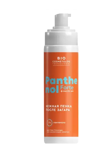 Fito косметик bio cosmetolog professional пенка после загара нежная panthenol forte 150 мл