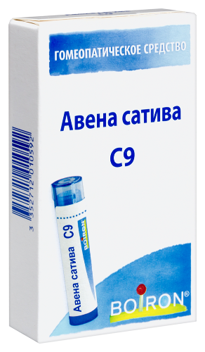 АВЕНА САТИВА С9 ГОМЕОПАТ МОНОКОМП ПРЕПАРАТ РАСТИТ ПРОИСХОЖД