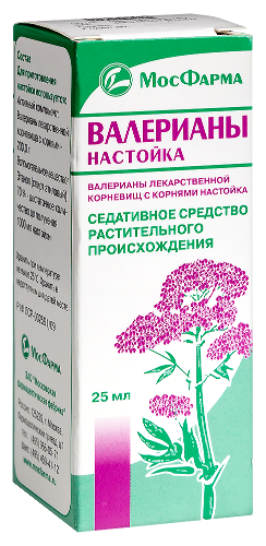 ВАЛЕРИАНЫ НАСТОЙКА