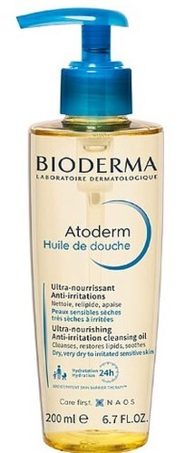 Купить Bioderma Atoderm масло для душа ультрапитательное восстанавливающее для сухой чувствительной и атопичной кожи 200 мл цена
