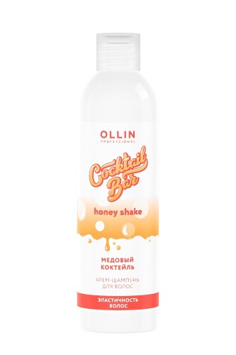 Купить Ollin cocktail bar крем-шампунь медовый коктейль эластичность волос 400 мл цена