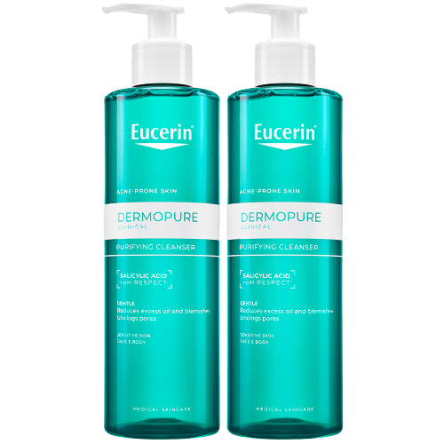Набор из 2-х уп EUCERIN DERMOPURE ГЕЛЬ ДЛЯ УМЫВАНИЯ ДЛЯ ПРОБЛЕМНОЙ КОЖИ 200МЛ