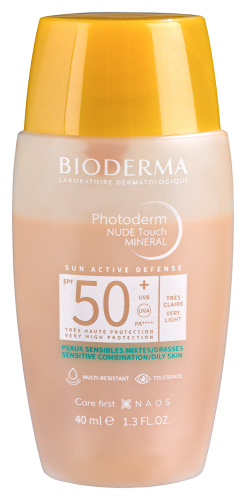BIODERMA PHOTODERM NUDE TOUCH ФЛЮИД СОЛНЦЕЗАЩИТНЫЙ С ТОНОМ SPF 50+