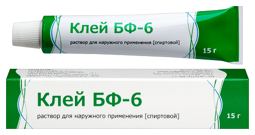 Клей бф-6 раствор для наружного применения (спиртовой) 15 гр