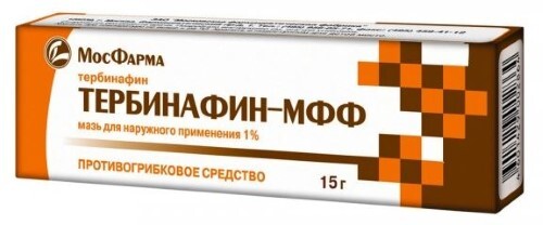 Тербинафин-мфф 1% мазь 15 гр
