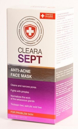 Купить CLEARASEPT ANTI-ACNE МАСКА АНТИБАКТЕРИАЛЬНАЯ ДЛЯ ПРОБЛЕМНОЙ КОЖИ 100МЛ цена