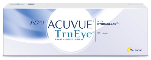 Купить Acuvue 1day trueye однодневные контактные линзы/-1,50/ 30 шт. цена