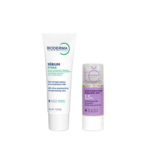 Набор BIODERMA SEBIUM ГИДРА КРЕМ 40МЛ + ETAT PUR СЫВОРОТКА С ГИАЛУРОНОВОЙ КИСЛОТОЙ 15МЛ