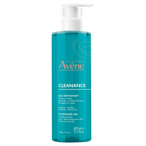 Avene cleanance очищающий гель 400 мл