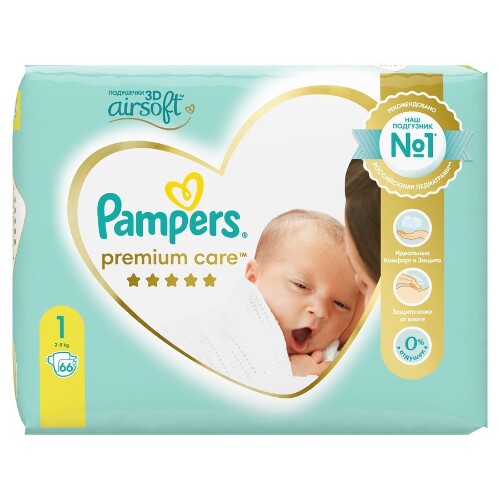 ПОДГУЗНИКИ PREMIUM CARE РАЗМЕР