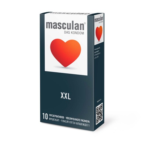 Презервативы masculan xxl 10 шт. - цена 487 руб., купить в интернет аптеке в Королёве Презервативы masculan xxl 10 шт., инструкция по применению