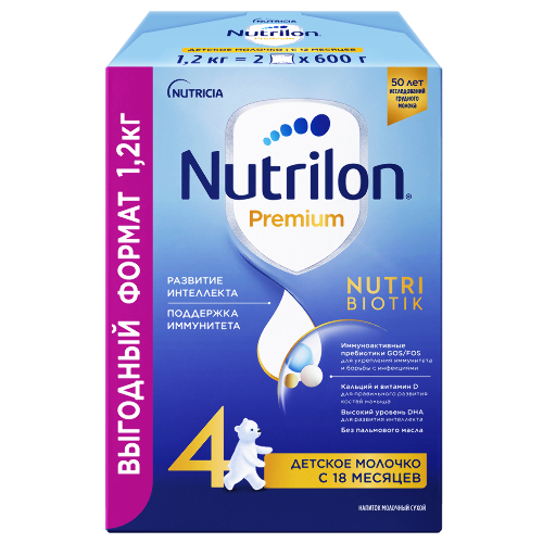 4 JUNIOR PREMIUM НАПИТОК СУХОЙ МОЛОЧНЫЙ