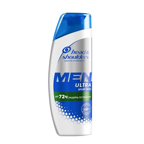 HEAD & SHOULDERS ШАМПУНЬ ПРОТИВ ПЕРХОТИ SPORT FRESH 400МЛ