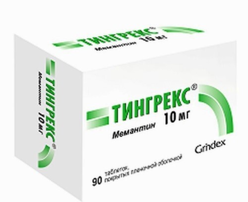 Купить Тингрекс 10 мг 90 шт. таблетки, покрытые пленочной оболочкой цена