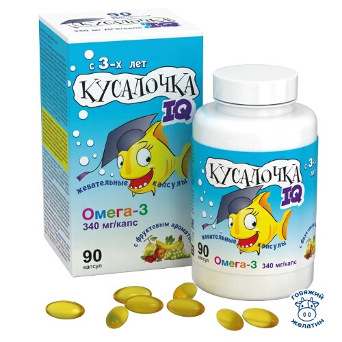 КУСАЛОЧКА IQ ОМЕГА-3