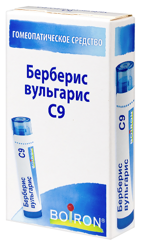 БЕРБЕРИС ВУЛЬГАРИС С9 ГОМЕОПАТ МОНОКОМП ПРЕПАРАТ РАСТИТ ПРОИСХОЖД