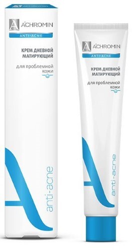 Купить ACHROMIN ANTI-ACNE МАТИРУЮЩИЙ КРЕМ ДЛЯ ПРОБЛЕМНОЙ КОЖИ 50МЛ цена