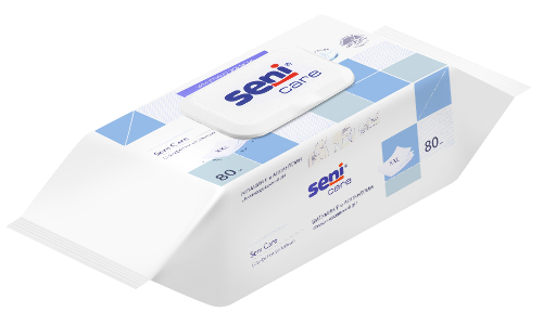 Seni care салфетки влажные с витамином е аллантоином бисабололом 80 шт.