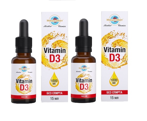 Купить Мицеллярные витамины мицелвит витамин d3 1000 МЕ 15 мл флакон с дозатором жидкость цена