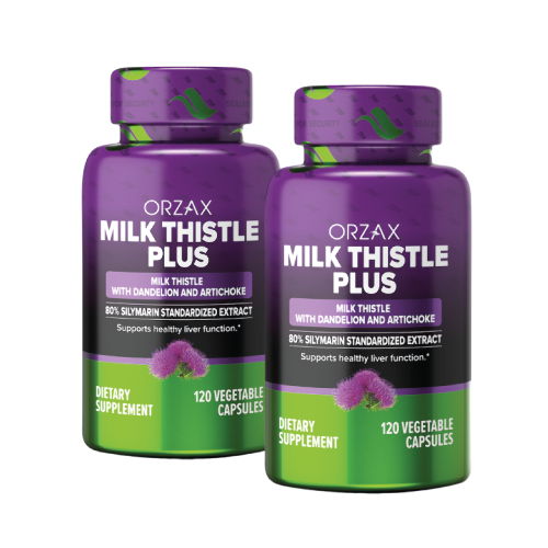 Набор из 2-х уп ОРЗАКС Расторопша плюс 120 ШТ.