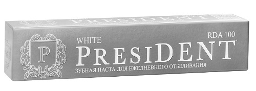President зубная паста white 75 гр