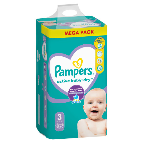ACTIVE BABY-DRY ПОДГУЗНИКИ