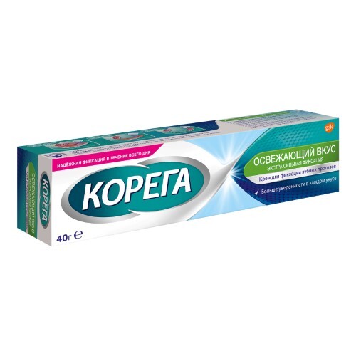 Корега освежающий вкус крем 40 гр