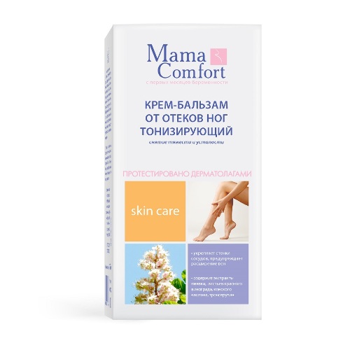 Наша мама mama comfort крем-бальзам для ног тонизирующий 175 мл