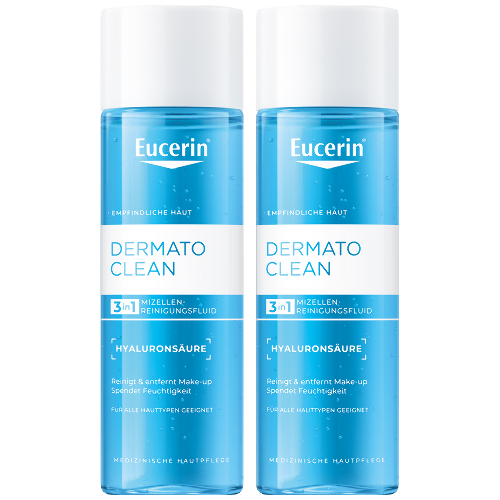 Набор из 2-х уп EUCERIN DERMATOCLEAN МИЦЕЛЛЯРНЫЙ ЛОСЬОН 3В1 ОСВЕЖАЮЩИЙ И ОЧИЩАЮЩИЙ 200МЛ