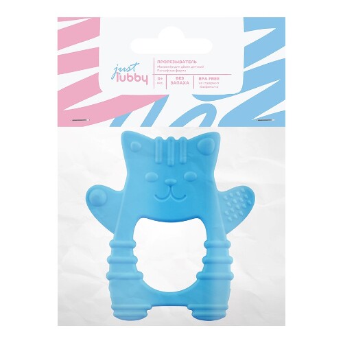 Lubby прорезыватель just lubby 0+/23228
