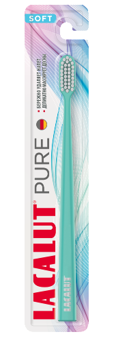 Купить Lacalut pure зубная щетка мягкая цена