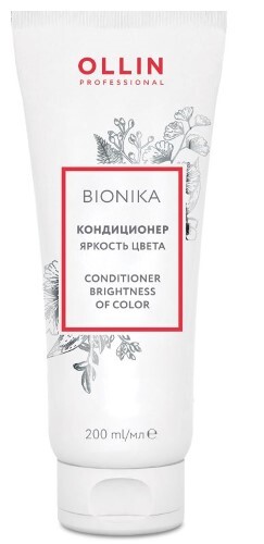 Ollin bionika кондиционер для окрашенных волос яркость цвета 200 мл