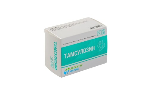 Тамсулозин 0,4 мг 90 шт. блистер капсулы кишечнорастворимые с пролонгированным высвобождением