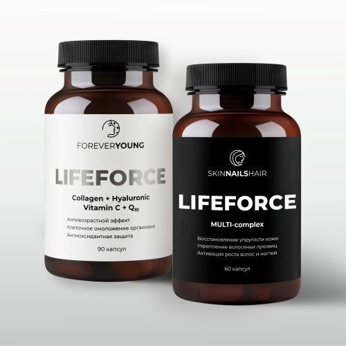 Купить Life force комплекс для кожи волос и ногтей 60 шт. капсулы массой 780 мг цена