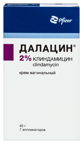 Далацин 2% 1 шт. туба крем вагинальный 40 гр