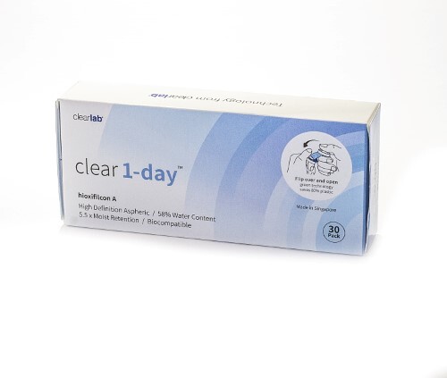 Купить Clear1-day однодневные контактные линзы/-3,50/ 30 шт. цена